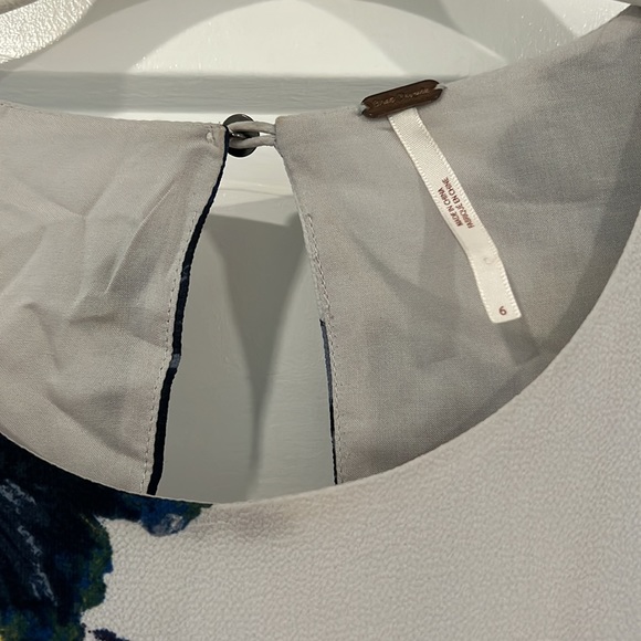 Free People Blue Floral Mini - Picture 3 of 4